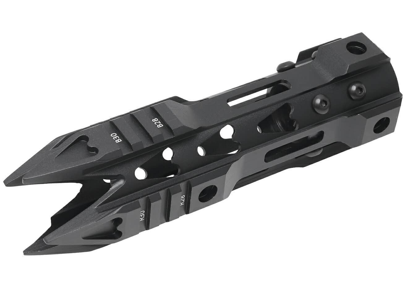 Amazon | MILITARY BASE Sスタイル ジャベリン M-LOK レール 7inch for